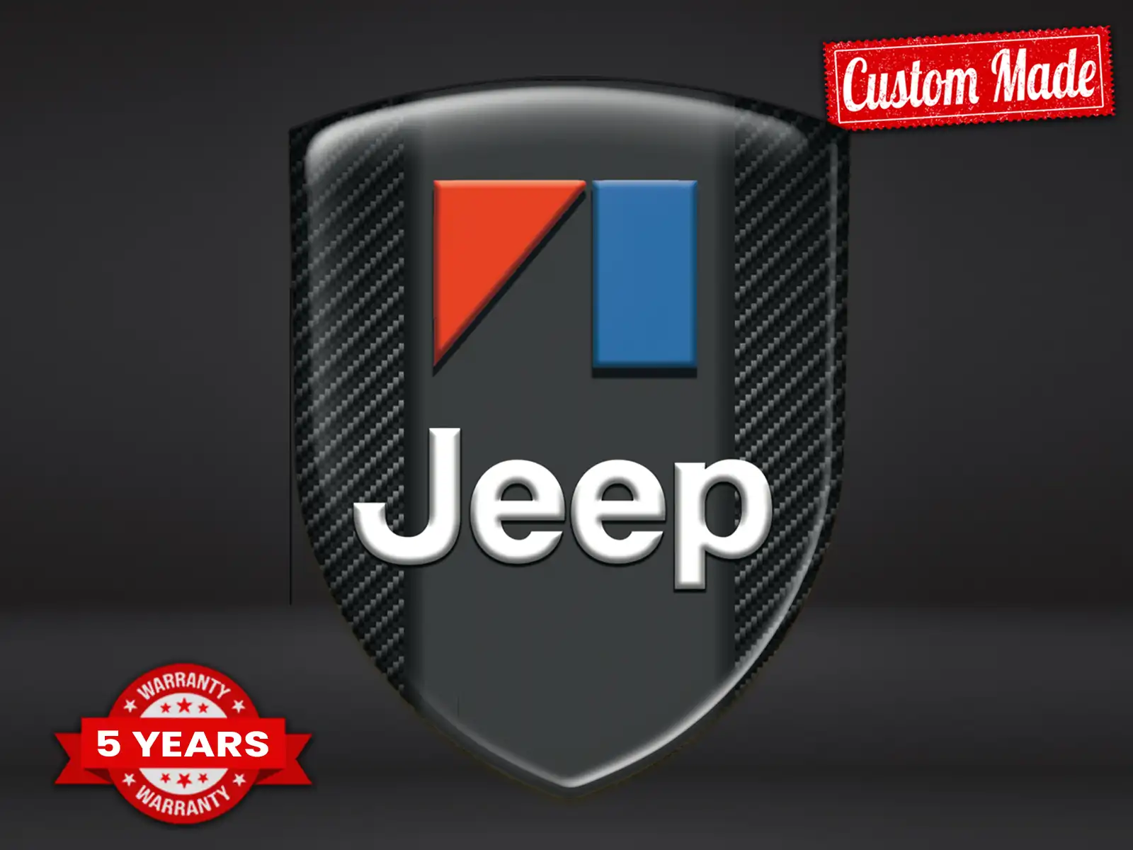 Jeep Decalcomanie Auto su Misura Chic Professionali Design